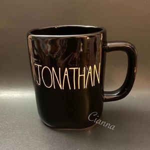 Rae Dunn Jonathan Name Mug